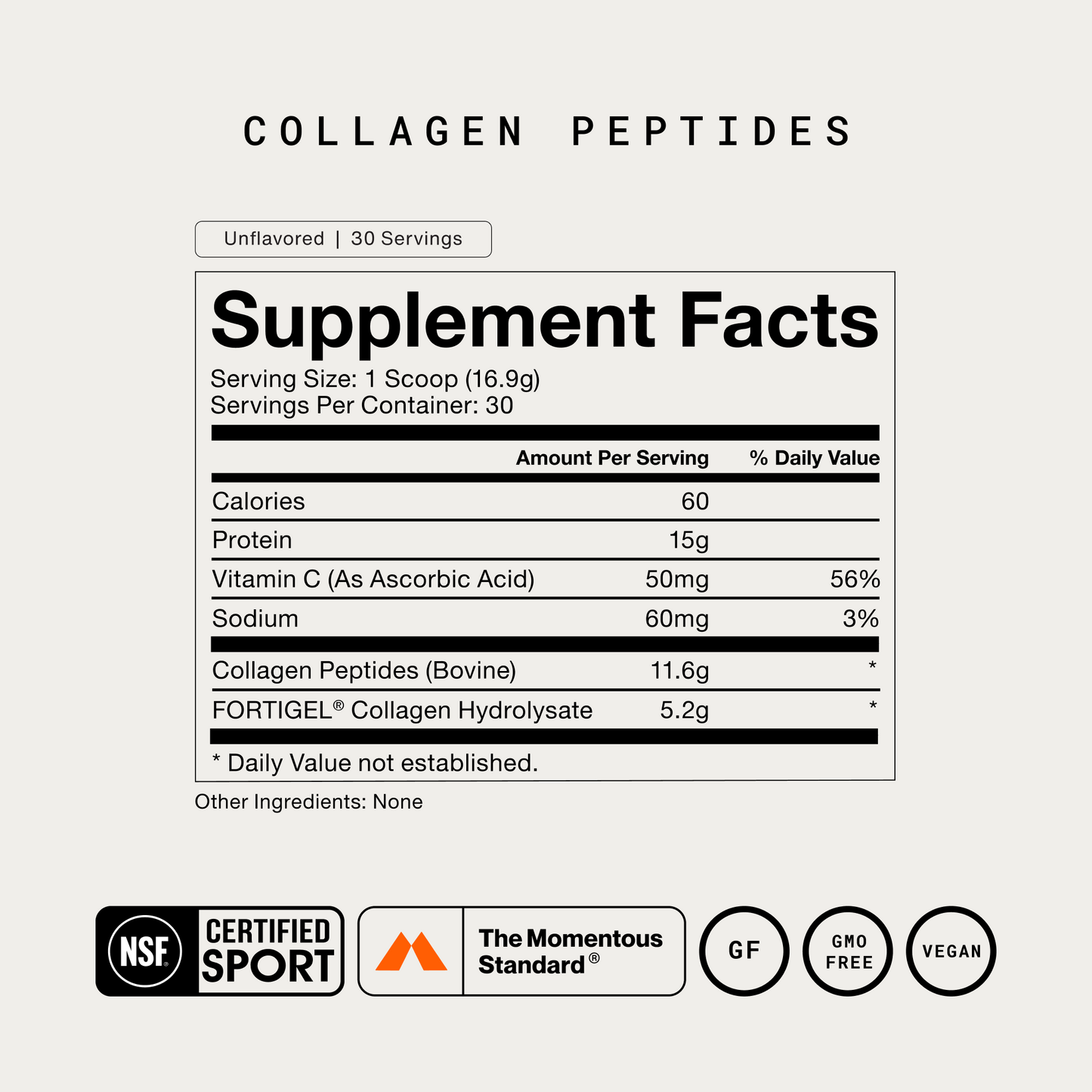 Momentous Collagen Peptides
