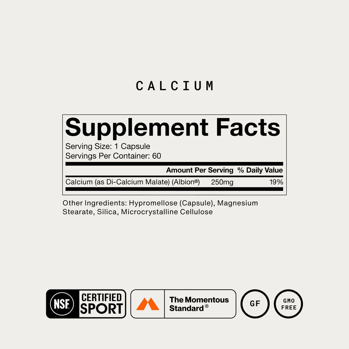 Momentous Calcium