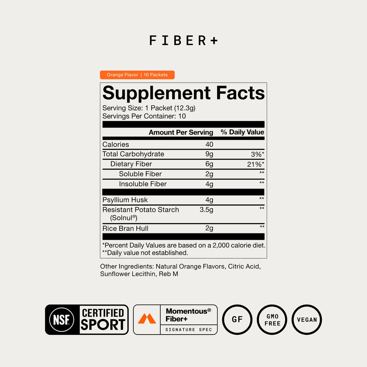 Momentous Fiber+ 10-Travel Packs