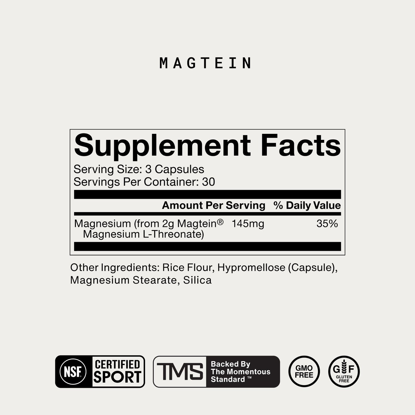 Momentous Magnesium L-Threonate
