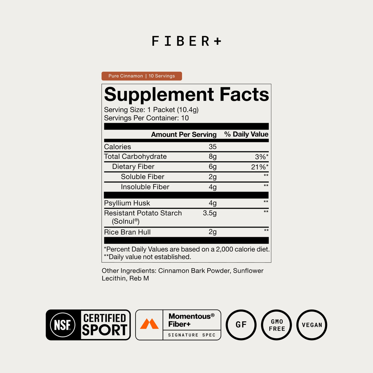 Momentous Fiber+ 10-Travel Packs