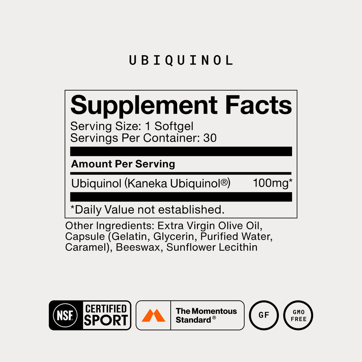 Momentous Ubiquinol