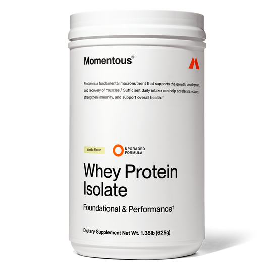 Momentous Grass-Fed Whey Protein Isolate Powder