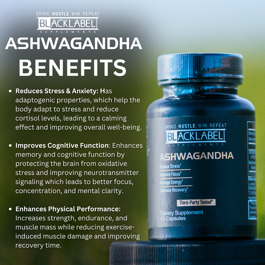 BLACKLABEL SENSORIL® ASHWAGANDHA