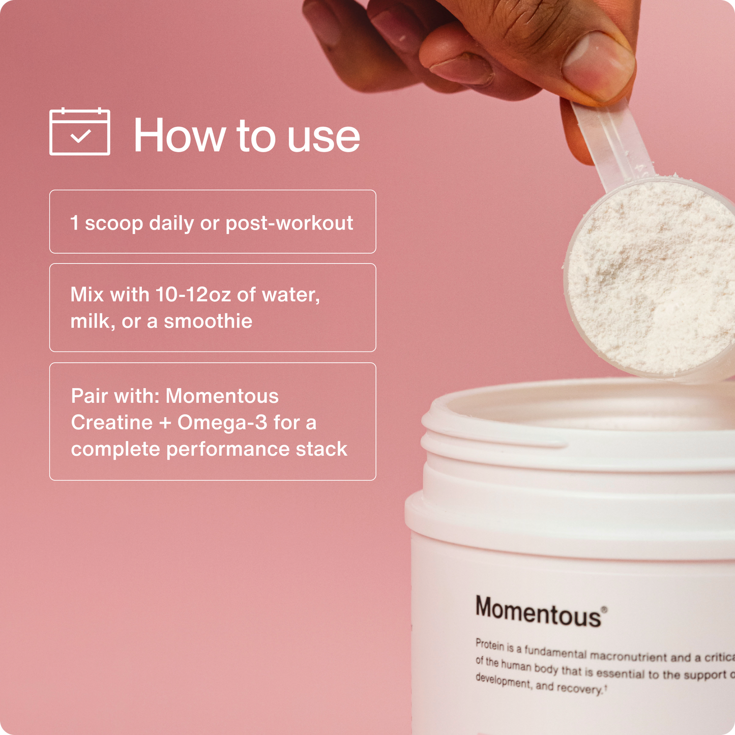 Momentous Whey Protein Isolate - Limited Edition