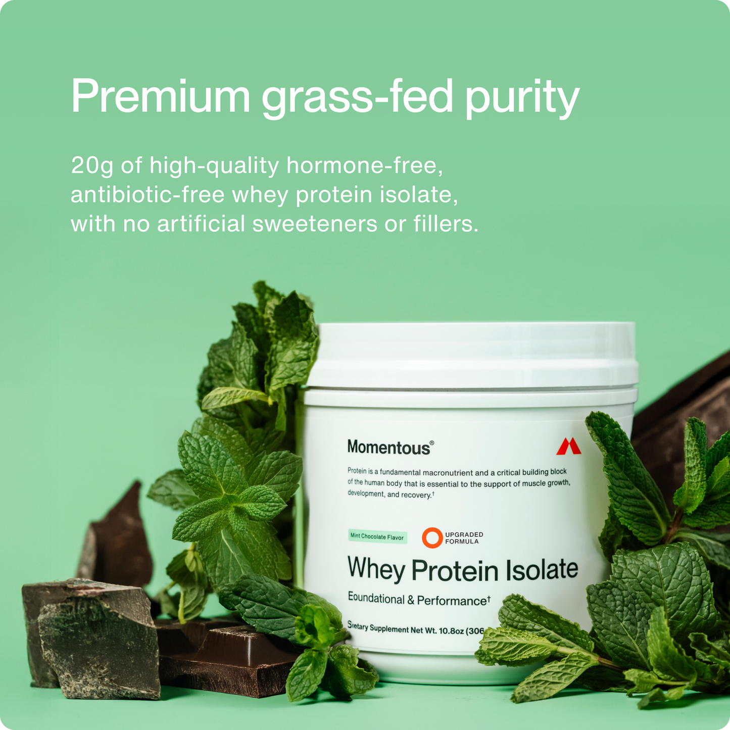 Momentous Whey Protein Isolate - Flavor Series