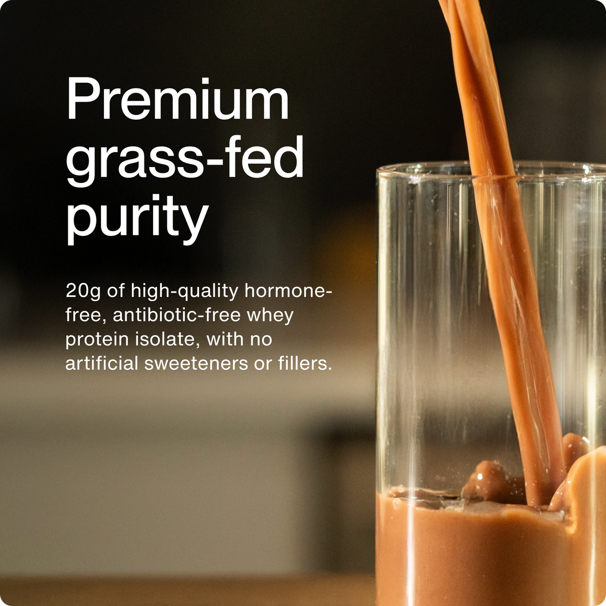 Momentous Grass-Fed Whey Protein Isolate Powder