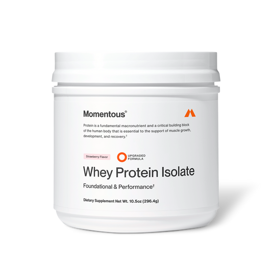 Momentous Whey Protein Isolate - Flavor Series