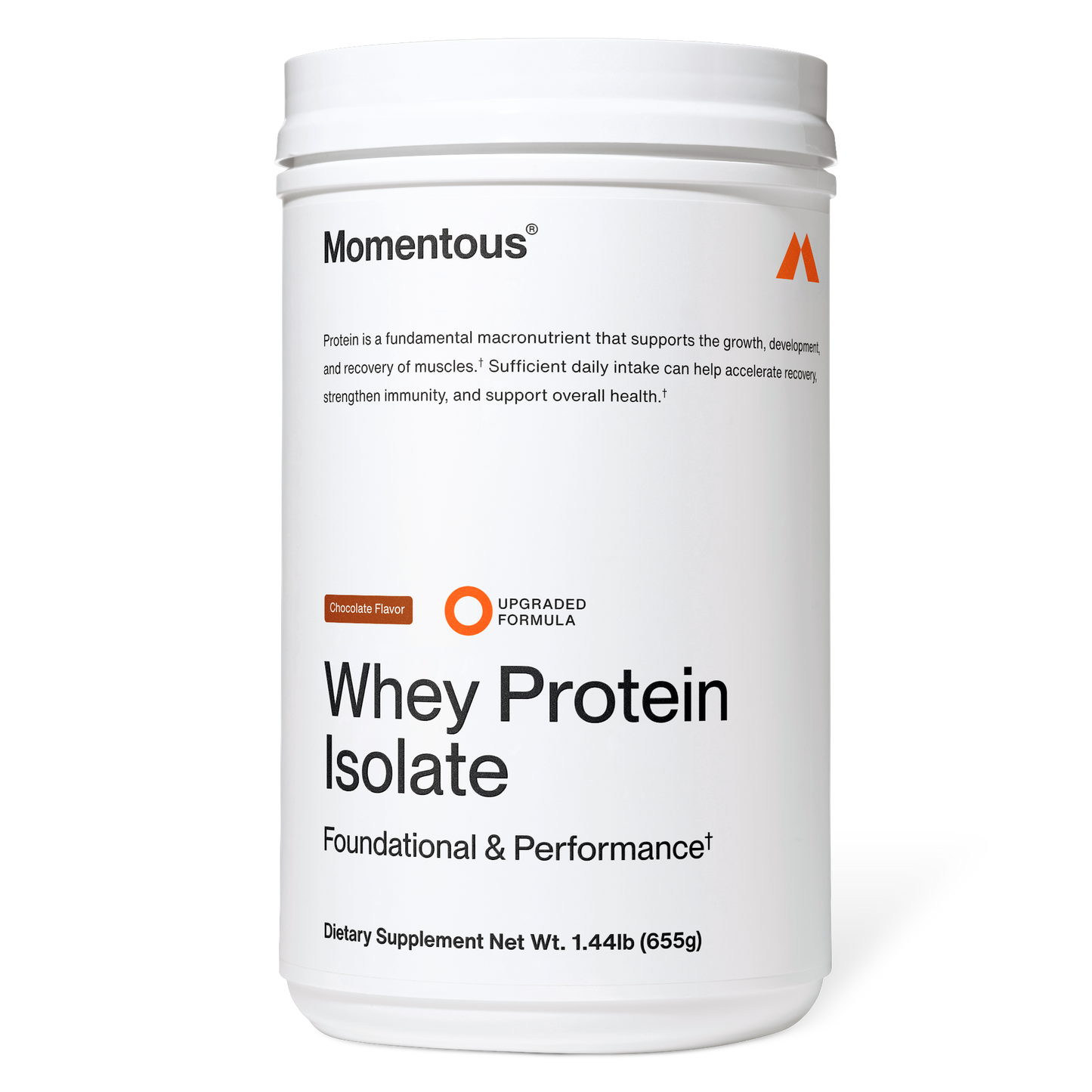 Momentous Grass-Fed Whey Protein Isolate Powder