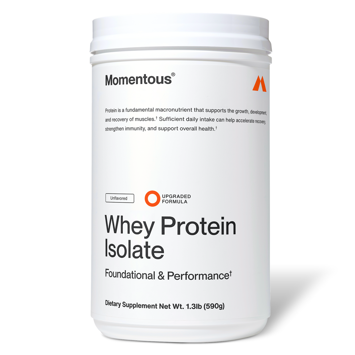 Momentous Grass-Fed Whey Protein Isolate Powder