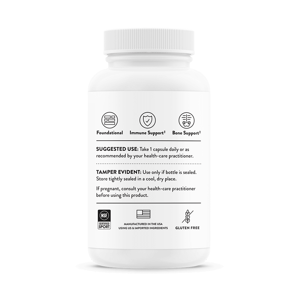 Thorne Vitamin D-5,000 - NSF Certified for Sport - Sports Nutrition Experts