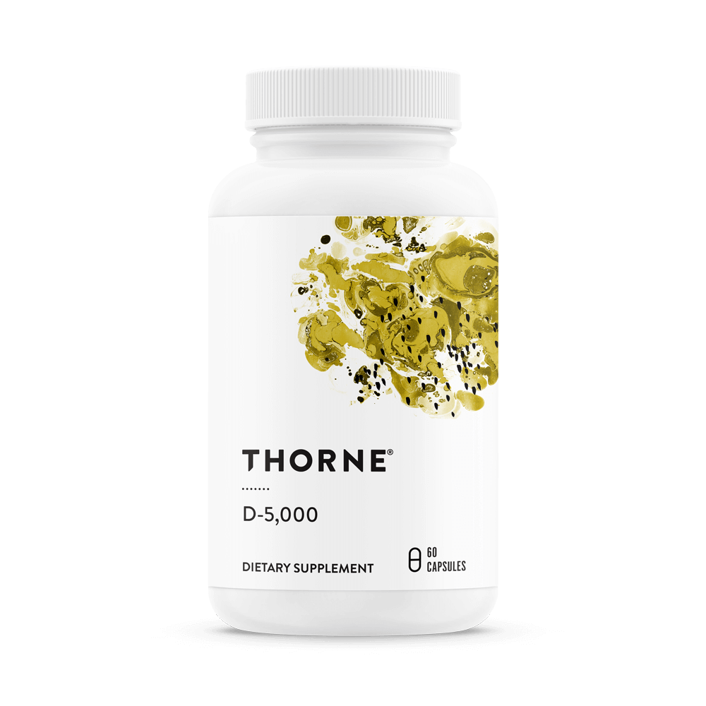 Thorne Vitamin D-5,000 - NSF Certified for Sport - Sports Nutrition Experts