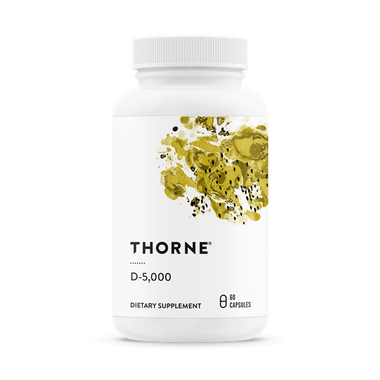 Thorne Vitamin D-5,000 - NSF Certified for Sport - Sports Nutrition Experts