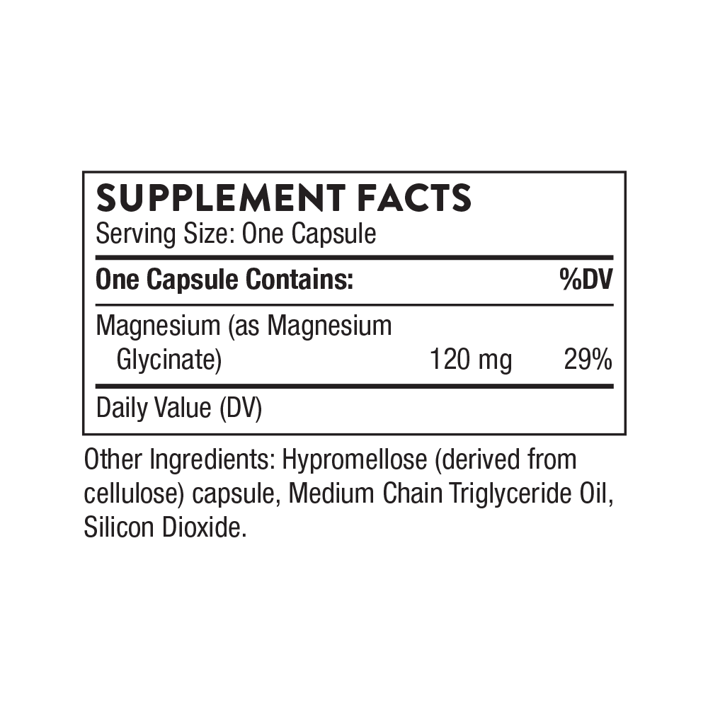 Thorne Magnesium Glycinate 90 count
