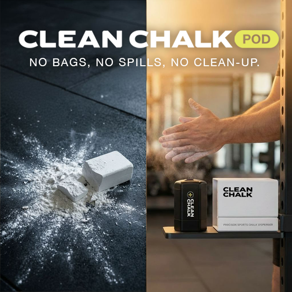 Clean Chalk Pod: Precision Chalk, Minus the Gym Bag Mess.