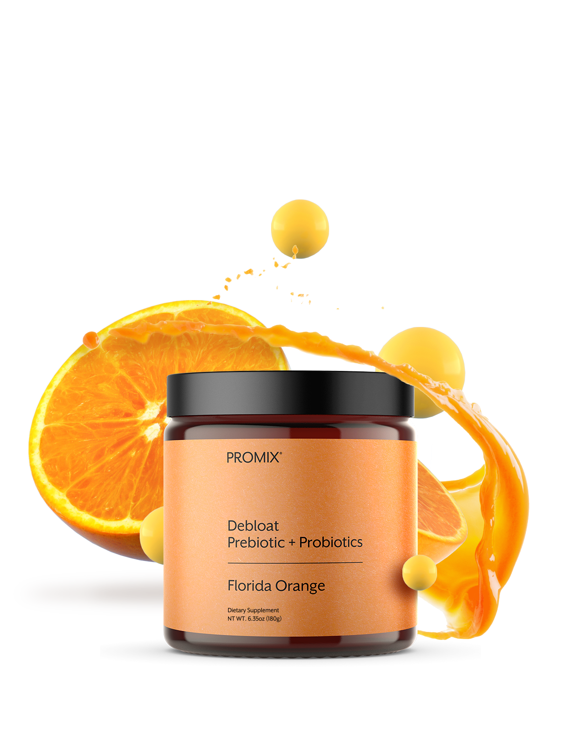 Promix Debloat: Prebiotic + Probiotic Florida Orange
