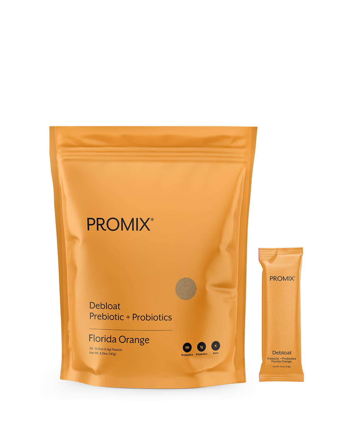Promix Debloat: Prebiotic + Probiotic Florida Orange