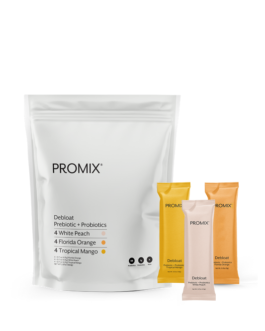 Promix Debloat: Prebiotic + Probiotic Variety Pack