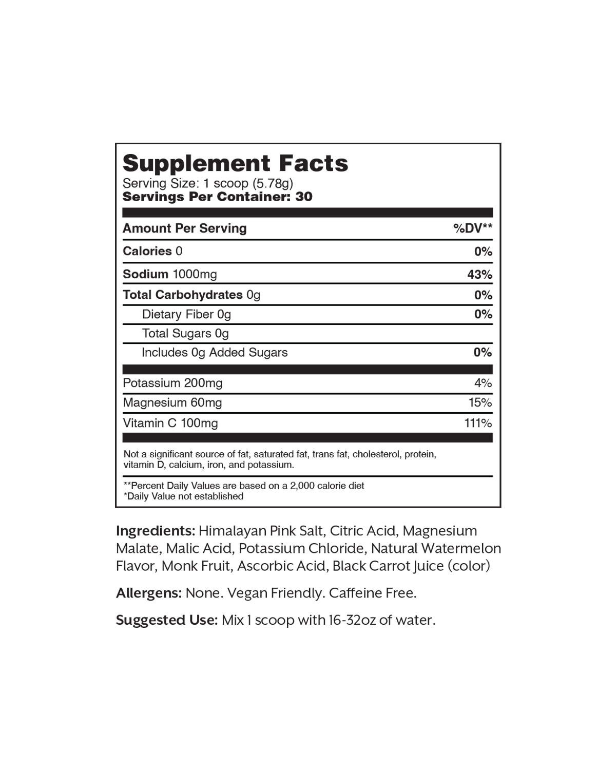 Promix Salted Watermelon Electrolyte Drink Mix