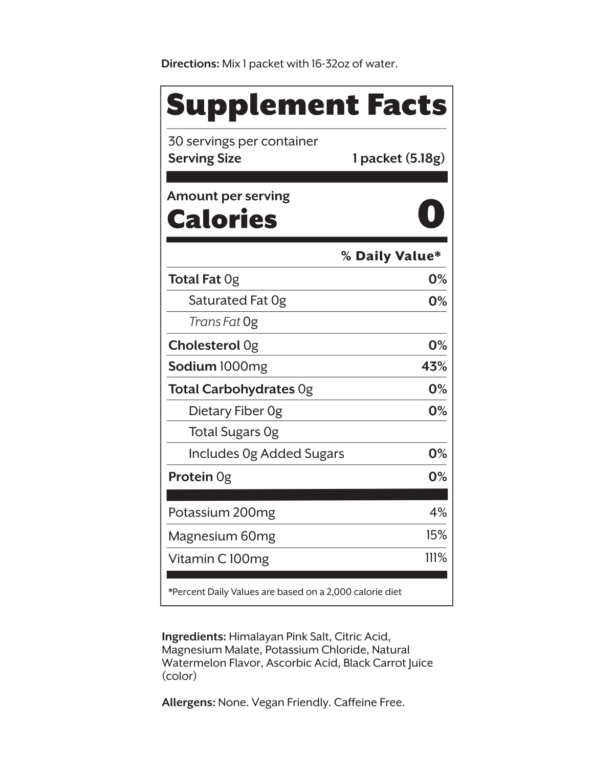 Promix Salted Watermelon Electrolyte Drink Mix