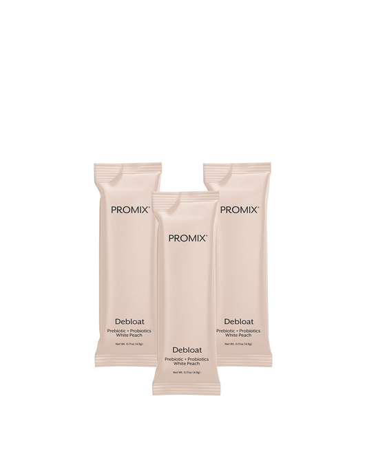Promix White Peach Debloat: Prebiotic + Probiotic