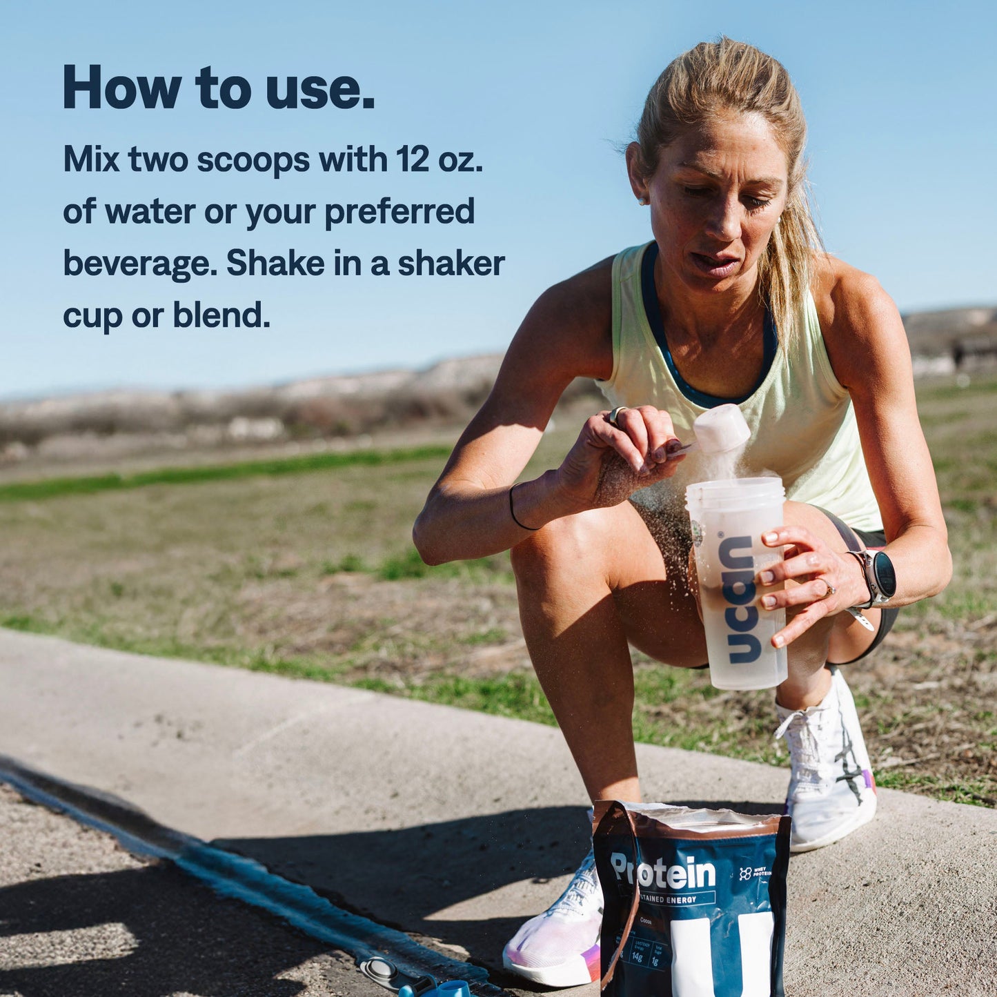 UCAN Chocolate Protein + Energy Powder