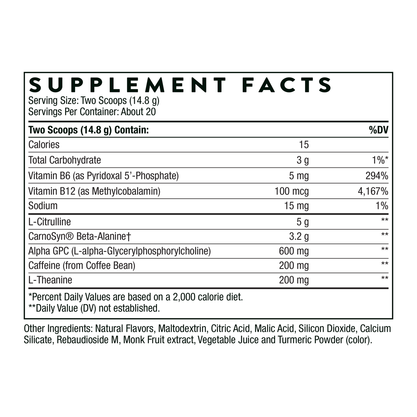 Thorne Advanced Pre-Workout