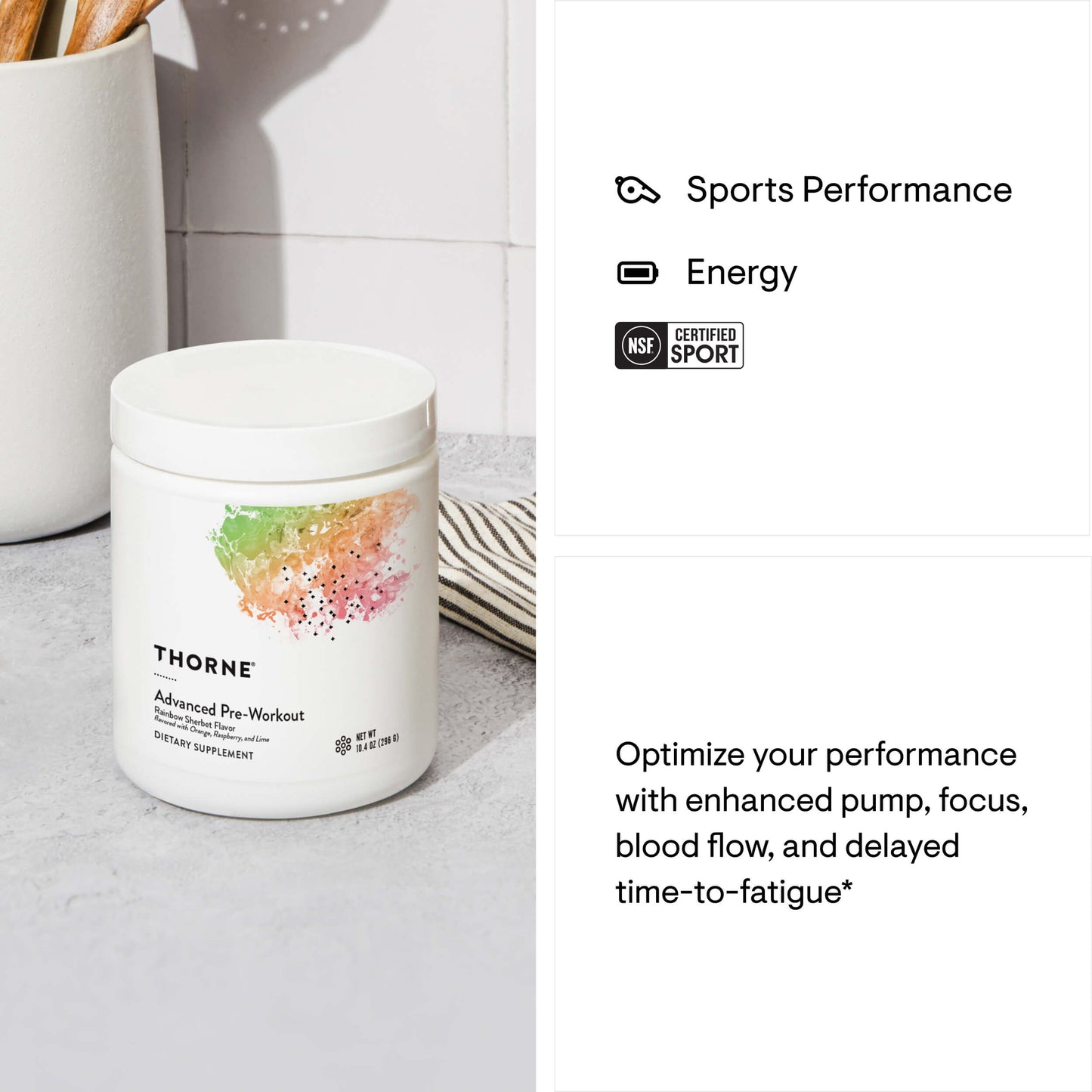 Thorne Advanced Pre-Workout