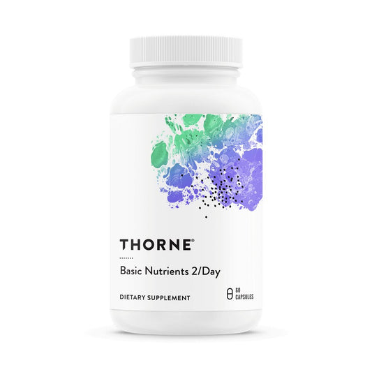 Thorne Basic Nutrients 2/Day - NSF Certified Details - Sports Nutrition Experts