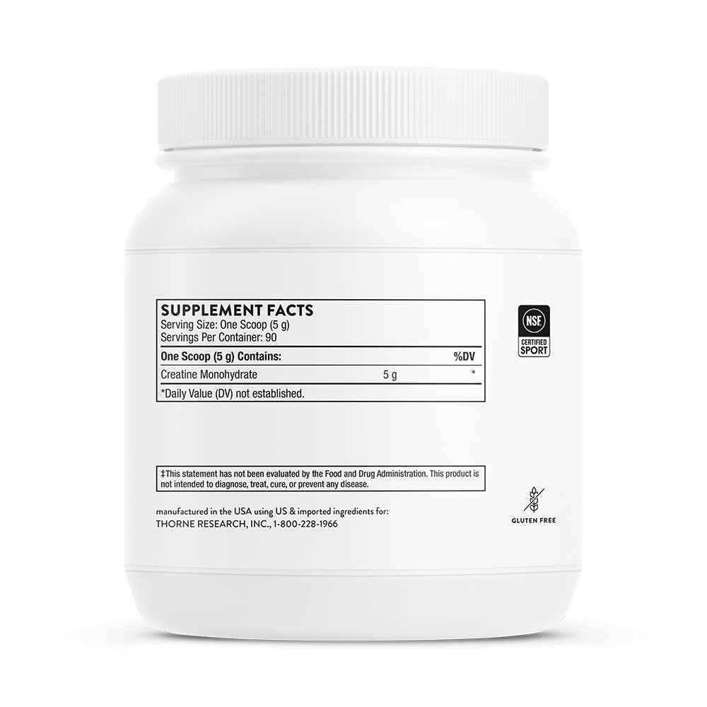 Thorne Creatine - Sports Nutrition Experts